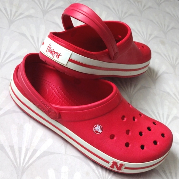 Crocs Nebraska huskers classic slip-on - Picture 1 of 9